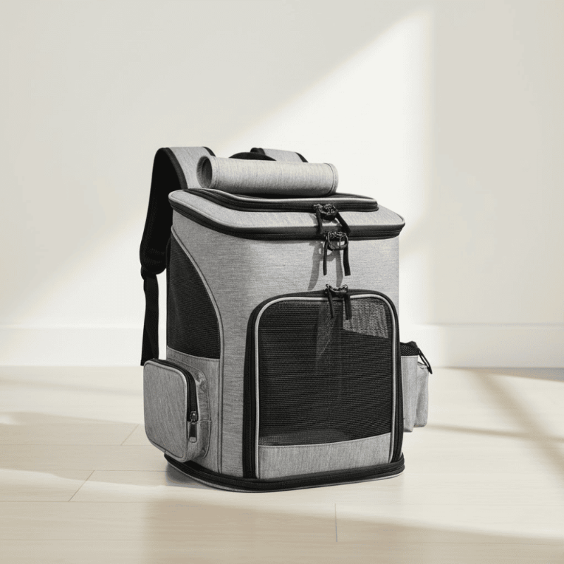 Comfortable Cat Backpack with Viewing Window