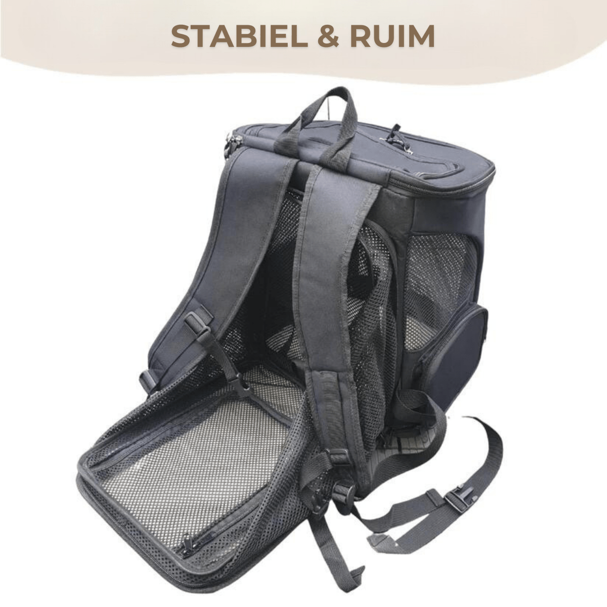 Comfortable Cat Backpack with Viewing Window
