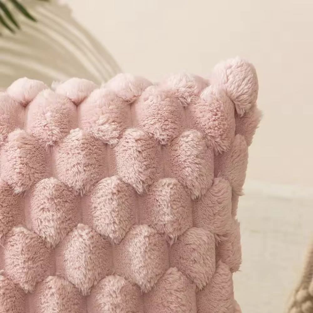 Marshmallow pillowcase with stylish 3D design