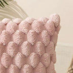 Marshmallow pillowcase with stylish 3D design
