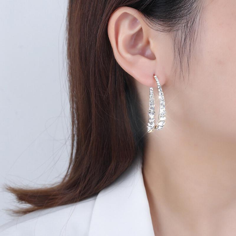 Fashion Cross Bow Earrings