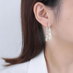 Fashion Cross Bow Earrings