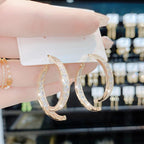 Fashion Cross Bow Earrings