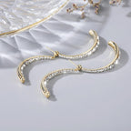 Fashion Cross Bow Earrings