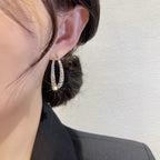 Fashion Cross Bow Earrings