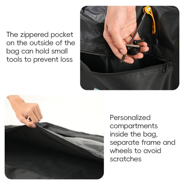 Bicycle Loading Bag Portable Strong Bicycle Loading Package Bike Bag for 26-29 Inch Bicycle