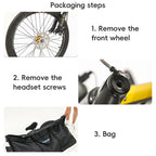 Bicycle Loading Bag Portable Strong Bicycle Loading Package Bike Bag for 26-29 Inch Bicycle