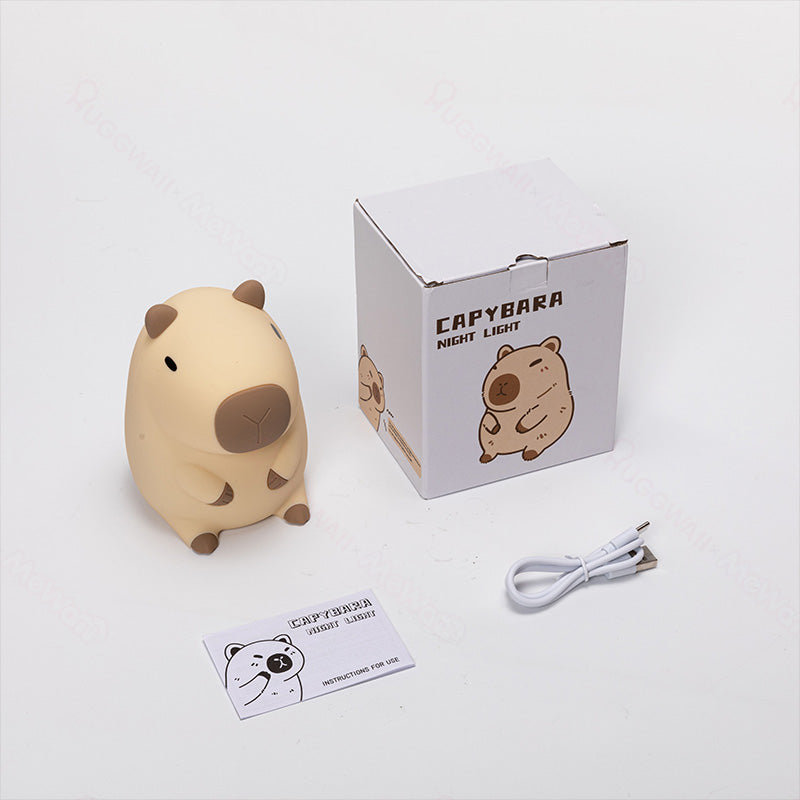 SquishBara | Capybara Squishy Night Light Ideal Gift for All Ages