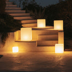 Modern glowing cube in various variants!