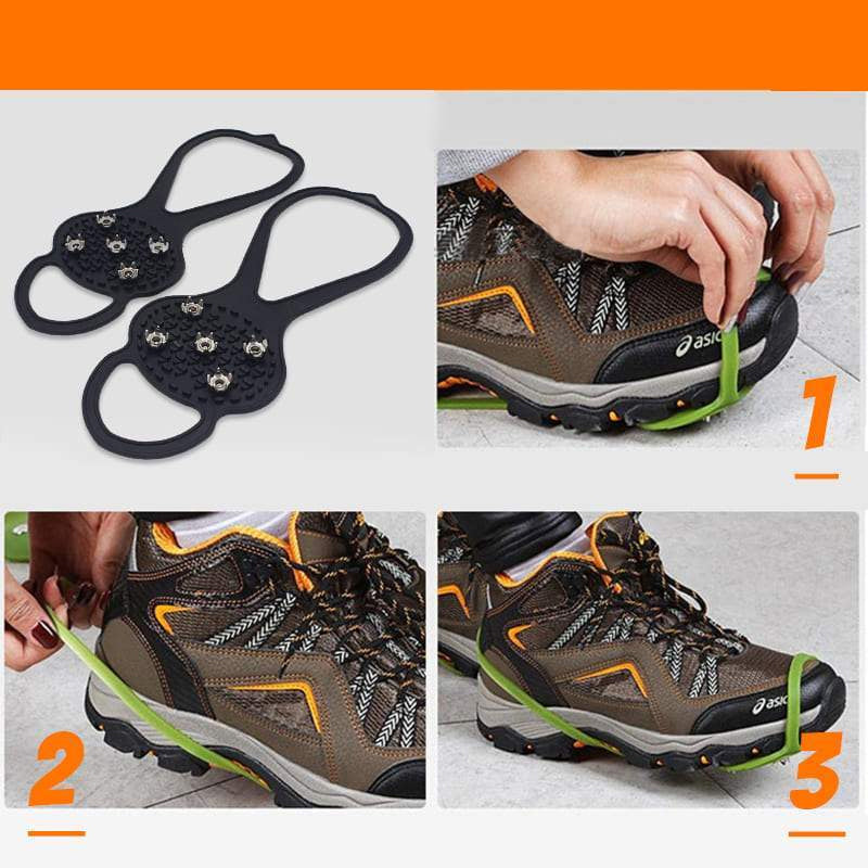 Universal non-slip gripper spikes