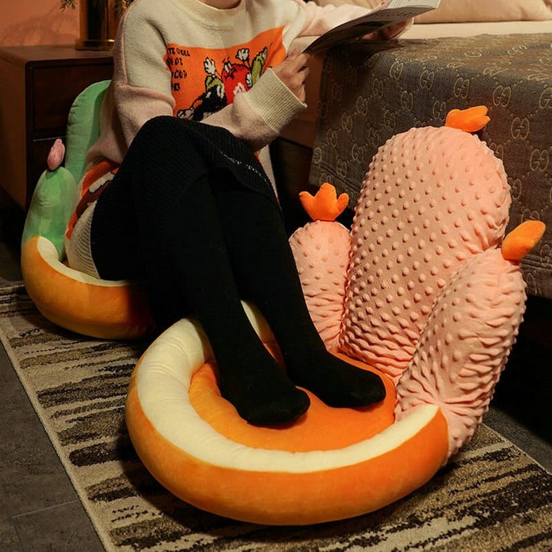 Cactus Chair Plush Cushion