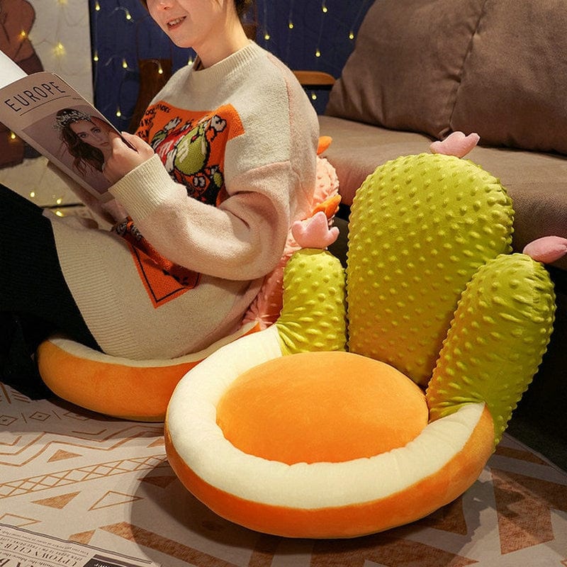 Cactus Chair Plush Cushion