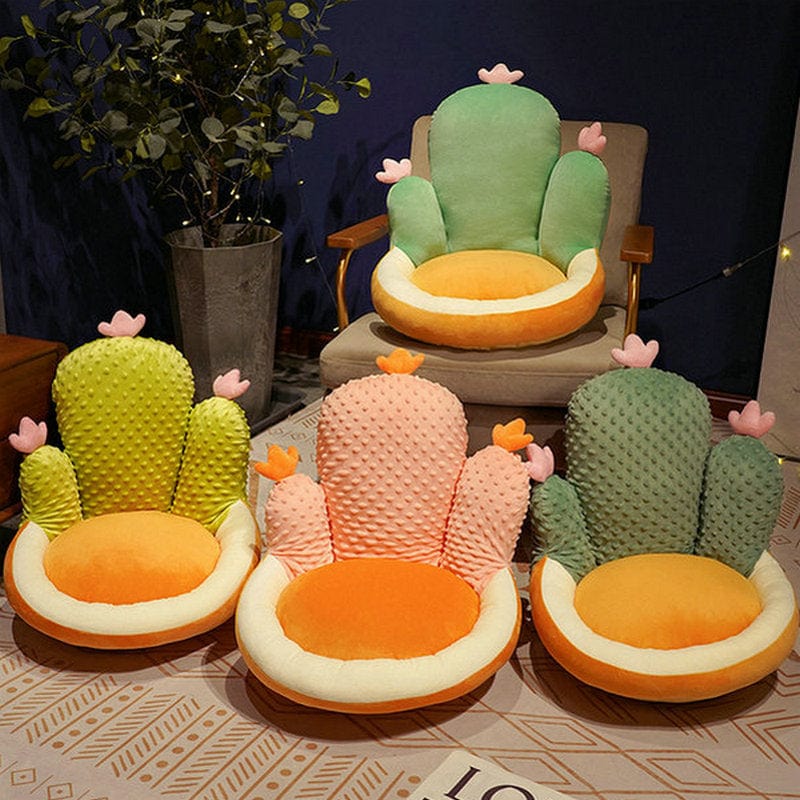 Cactus Chair Plush Cushion
