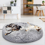 Fluffy Calming Pet Bed for Dogs and Cats