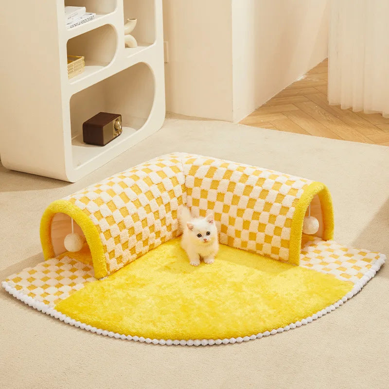 CozyCat Tunnel – Stylish Play Area for Cats