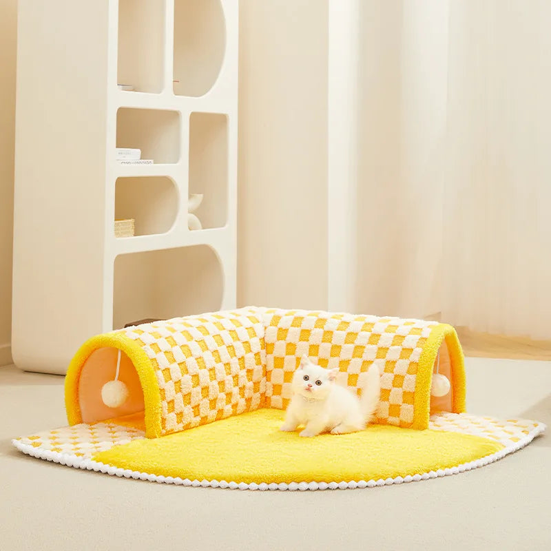 CozyCat Tunnel – Stylish Play Area for Cats