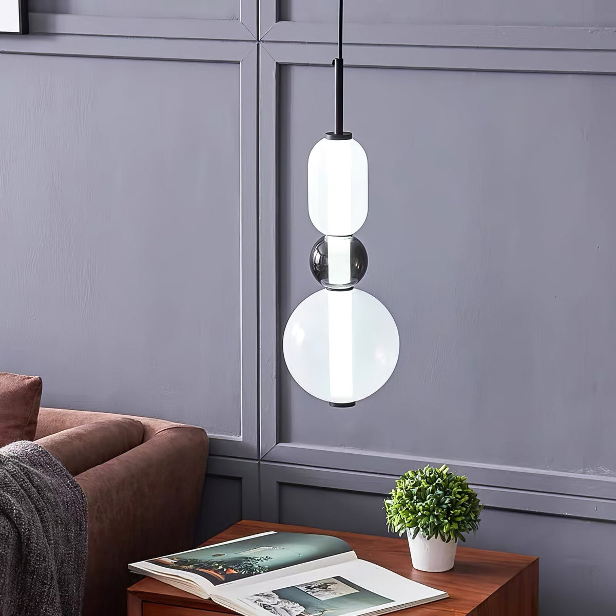 Decorative Lamp with Sugar Effect