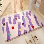 Candy Color Clash Bath Mat