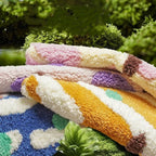 Candy Color Clash Bath Mat