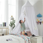 Children's Canopy Reading Nook Tent with Soft Microfiber Fabric