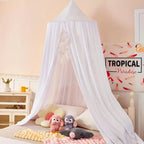 Children's Canopy Reading Nook Tent with Soft Microfiber Fabric