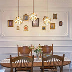 Pendant Lamp with Natural Accent