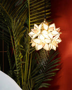 Pendant Lamp with Natural Accent