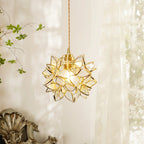 Pendant Lamp with Natural Accent