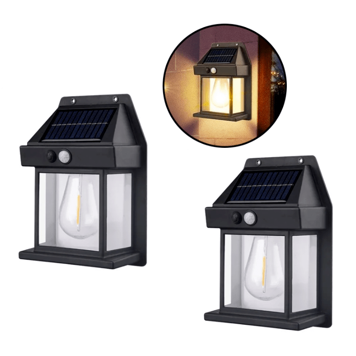 powered garden spotlight with motion detector - Waterproof, environmentally friendly & easy to install