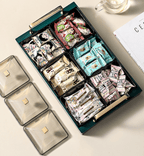 Luxury dessert tray highlighting the style and taste of dishes