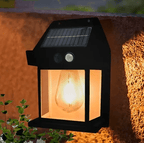 powered garden spotlight with motion detector - Waterproof, environmentally friendly & easy to install