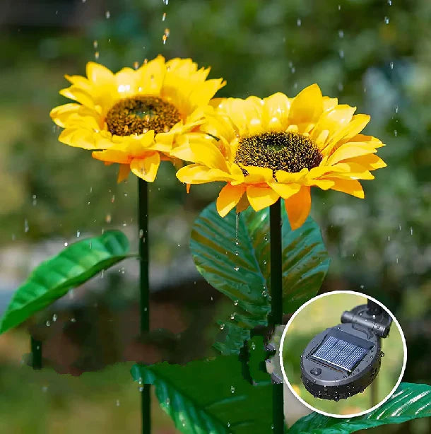 Waterproof Solar Sunflower Lamp for Garden & Terrace