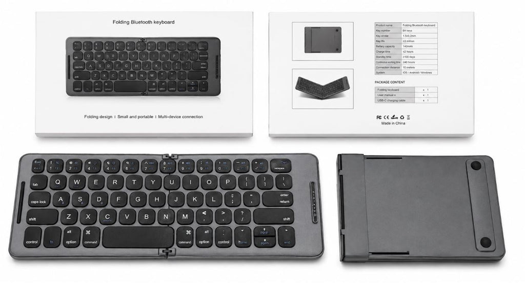 Wireless Bluetooth Foldable Keyboard