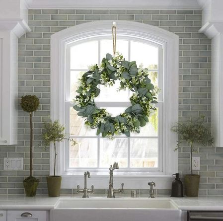 Artificial Eucalyptus Wreath