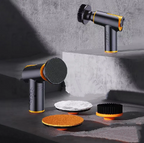 Comfortable polishing thanks to adjustable speed