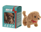 Nicoo Interactive Robot Puppy | Walks, Barks, Wags Tail | Plush, Battery-Operated Toy