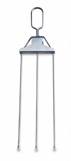 Stainless Steel 3-Prong BBQ Grill Skewers