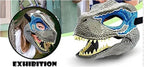 Dinosaur mask with movable jaw – Also suitable for dogs