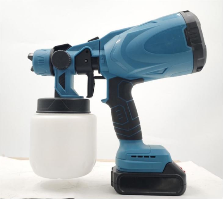 High pressure cordless paint spray machine