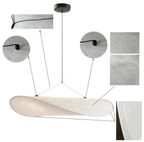 EleganceLoom - Silk pendant lamp - Modern design - Chic and sophisticated