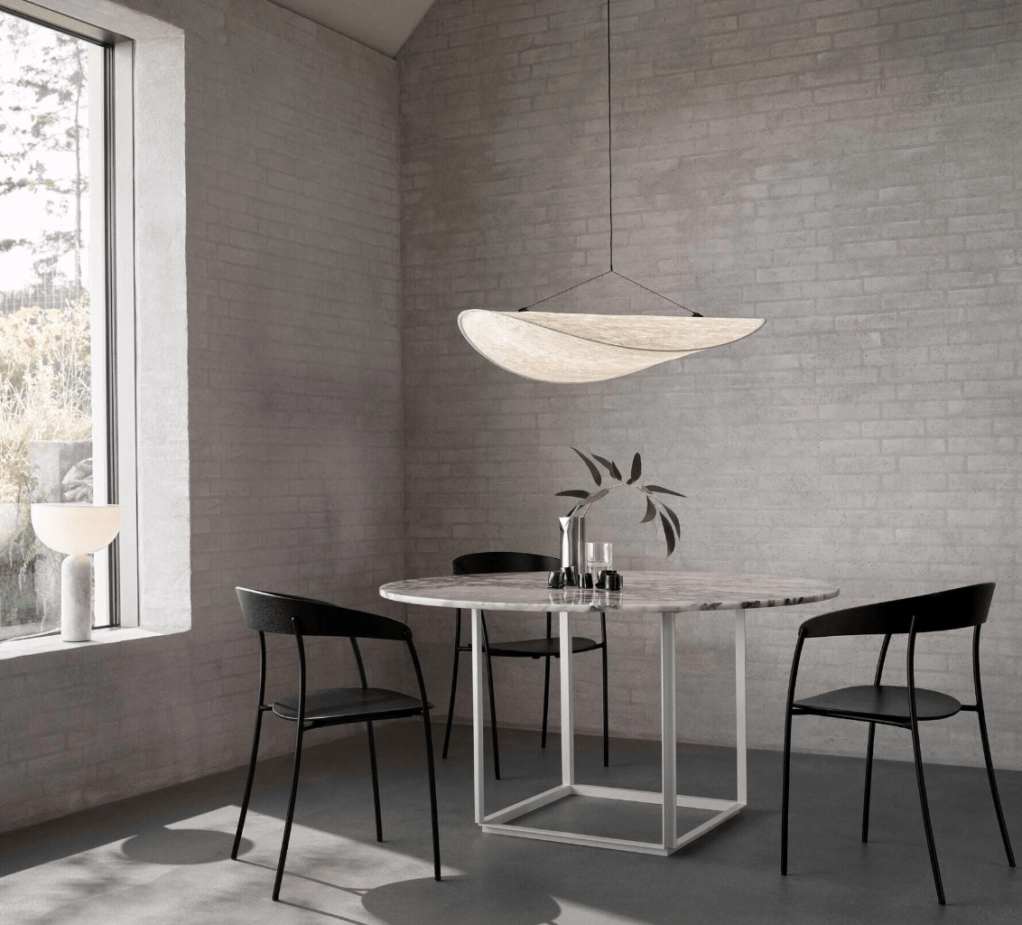 EleganceLoom - Silk pendant lamp - Modern design - Chic and sophisticated