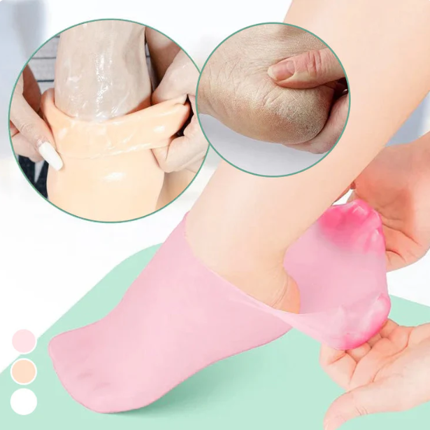 Silicon-Spa-Socks - Intensive care for cracked and tired feet