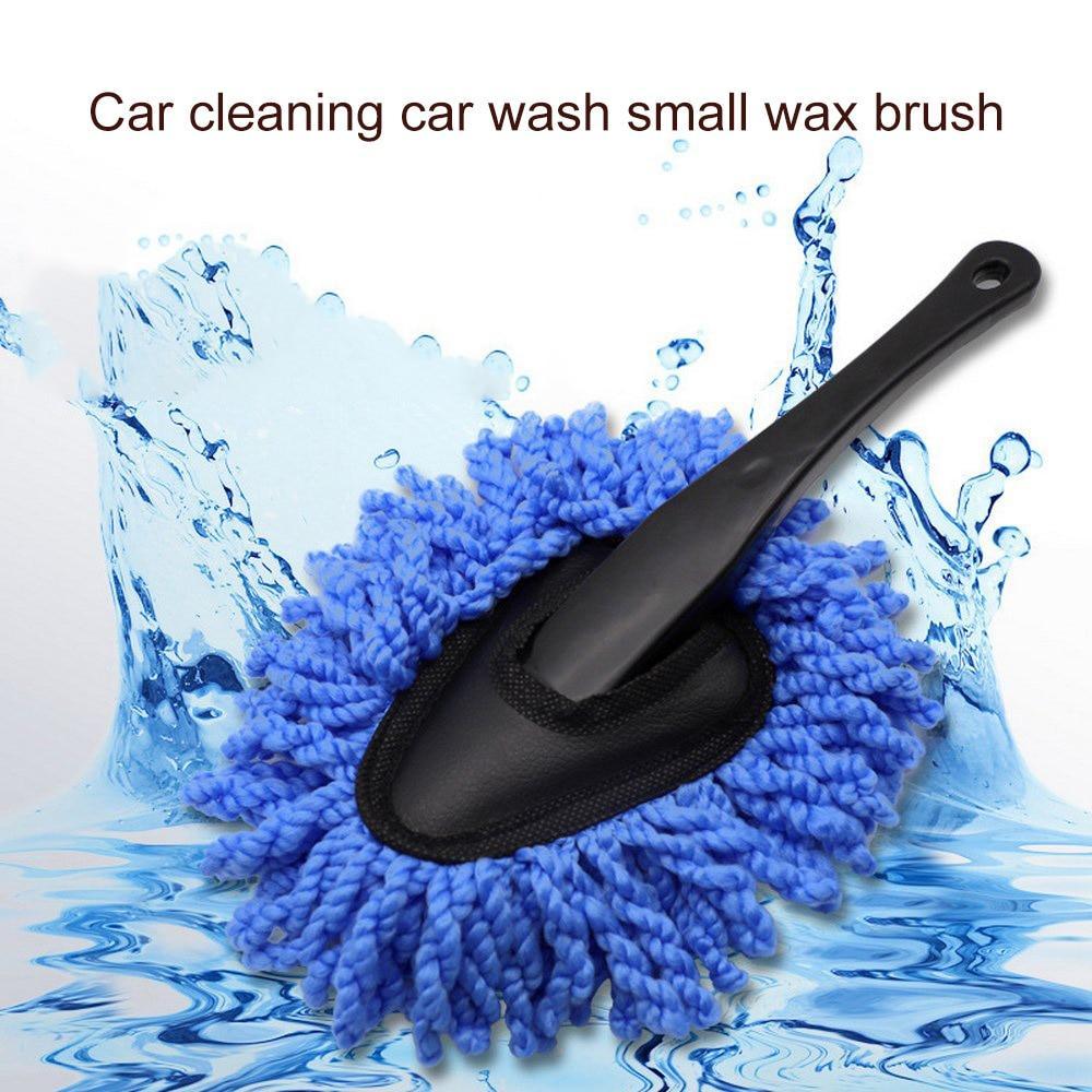 Car Wash Cleaning Brush Microfiber Dusting Tool Duster Dust Mop Home Cleaning Supplies Car Mop Dusting Portable Washable
