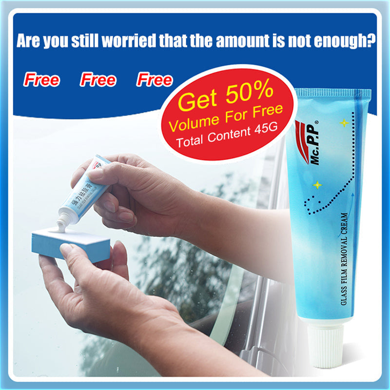 Disc cleaner for oil film