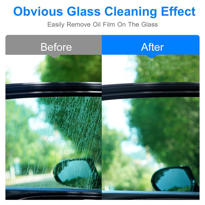 Disc cleaner for oil film