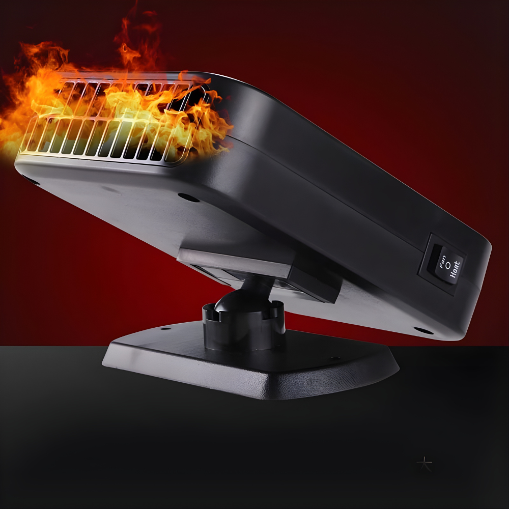 Car Heater Defroster 12V Portable Windshield Fan Rapid Demist