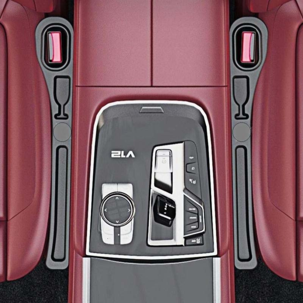 Car Seat Filling Faux Leather Gap Filler Organizer Pair