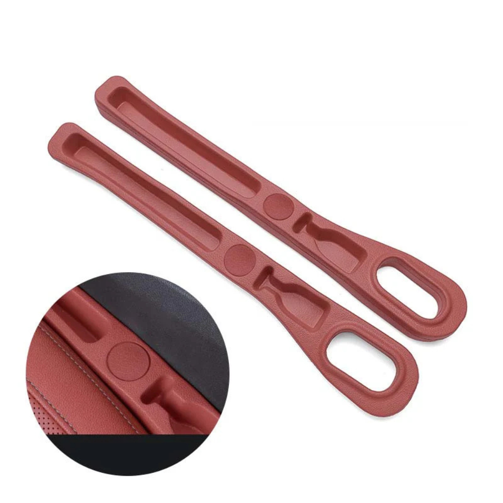 Car Seat Filling Faux Leather Gap Filler Organizer Pair
