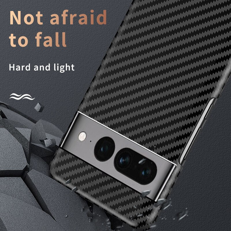Carbon Fiber Phone Case for Google Pixel 7 8