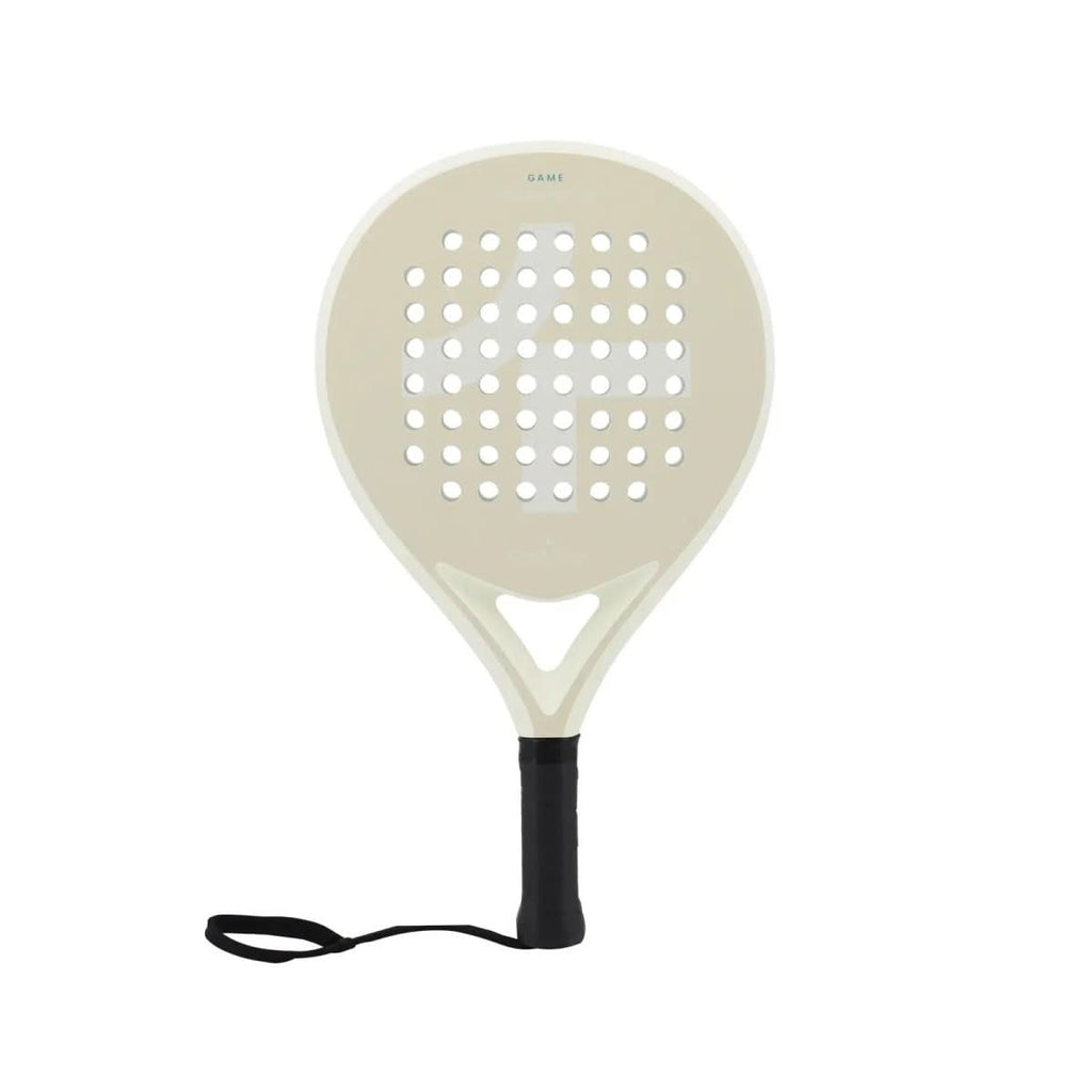 Lightweight carbon racket with EVA core for precise play